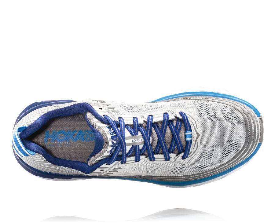 Tenis Hoka One One Masculino Cinzentas - Bondi 6 - 708-CQMAIL